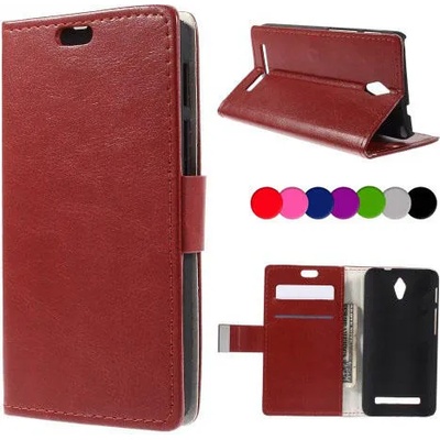 ASUS Zenfone C ZC451CG Magnetic Wallet Кожен Калъф и Протектор