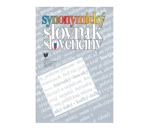 Synonymický slovník slovenčiny