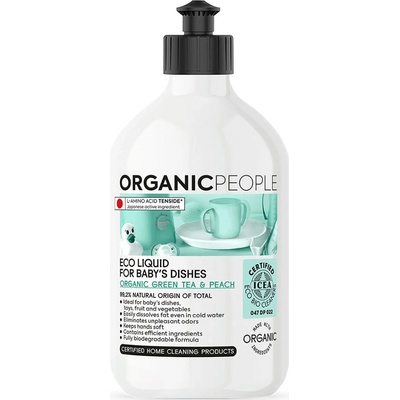 ORGANIC PEOPLE Eko Prostriedok na detský riad 500 ml