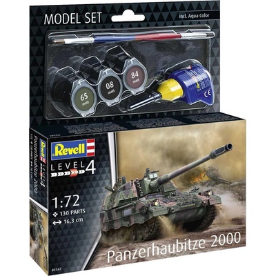 REVELL ModelSet military 63347 Panzerhaubitze 2000 1:72