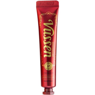 Vussen Паста за чувствителни зъби и венци с 19% трикалциев фосфат MINI Vussen S Sensitive Teeth Care Toothpaste (570141x40)