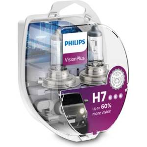 Philips Крушка, фар PHILIPS H7, 12V, 55W, 3250K, 1500lm, 2 бр