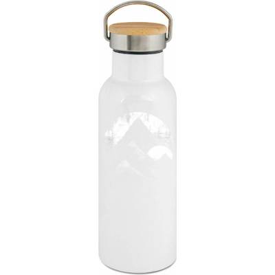 123TRIKO termoska Horské siluety, bílý potisk 500 ml