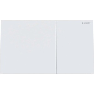 Geberit Sigma70 - Бутон за казанче, лесен за почистване, бял мат 115.622. JT. 1 (115.622.JT.1)