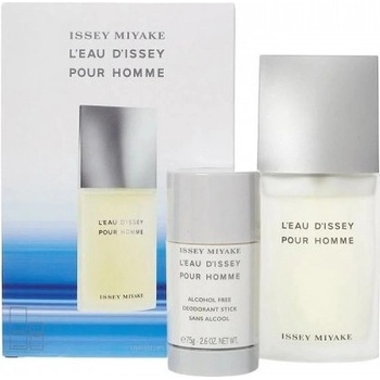 Issey Miyake L`Eau d`Issey Pour Homme Подаръчен комплект за мъже Размер EDT 75 ml + 75 ml дезодорант стик
