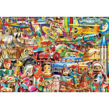 Grafika - Puzzle Retro Toys - 1 000 piese