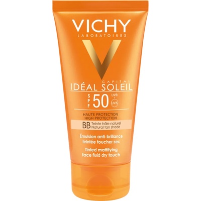 Vichy ВВ Матиращ тониран флуид за лице за мазна кожа , Vichy Ideal Soleil BB Tinted Dry Touch Face Fluid Mat , SPF50 50ml