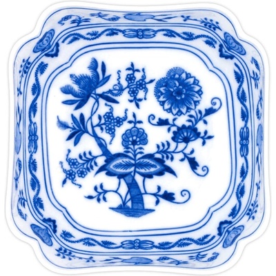 Cibulák Dubí miska salátová čtyřhranná vysoká cibulový porcelán 10060 18 cm