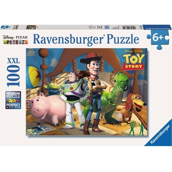 Ravensburger Пъзел Ravensburger от 100 XXL части - Играта на играчките (10835)