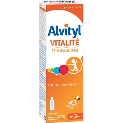 URGO Алвитил имуностимулиращ сироп 11 витамина , Alvityl Vitalite 11 Vitamines 150ml
