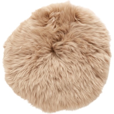 Hübsch Възглавница за стол от овча кожа ø 38 cm Prim - Hübsch (300407)