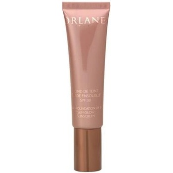 Orlane Fluid Foundation tekutý make-up Sun Glow 03 tmavá SPF30 30 ml