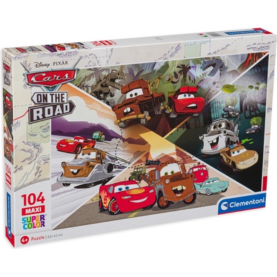 Clementoni Пъзел Clementoni от 104 части - Колите (23774)