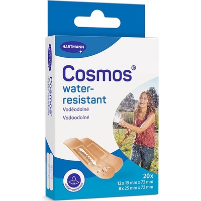 COSMOS Water-resistant vodeodolná náplasť 2 veľkosti 20 ks