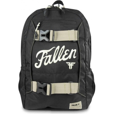 Fallen Board Backpack black white 30 l
