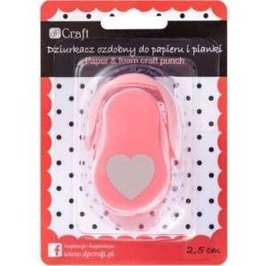 DALPRINT DP Craft Decorative Hole Punch for Paper and Foam DPCRAFT 2.5cm Heart Ruffle Dalprint