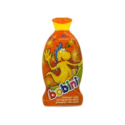 BOBINI Šampon a pěna dětský 400 ml MANDARINKA