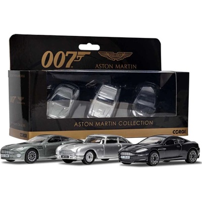 Corgi Toys Aston Martin Collection Sada 3ks: James Bond 007CORGI 1:43