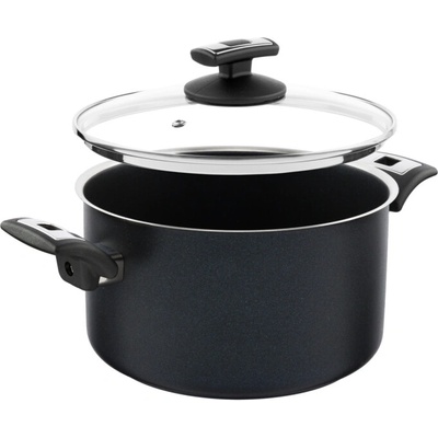 Kolimax KOLIMAX COMFORT BLACK Hrniec s pokrievkou 22 cm, 4,5 l