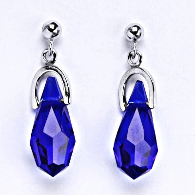 Čištín krystal sklo saphire NŠ 1191