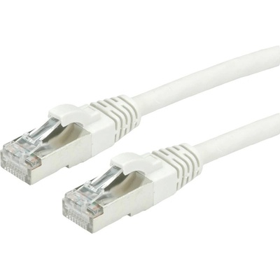 Roline 21.15.0851 RJ45, CAT 6a (surový CAT 7) S/FTP, 1m, šedý
