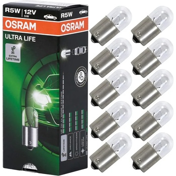 OSRAM ULTRA LIFE R5W 5W 12V 10x (5007ULT)