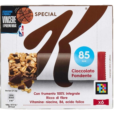 Kellogg's cereálne tyčinky s čokoládou 129g