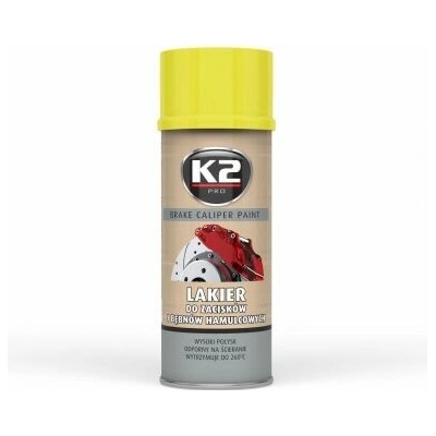 Lak na brzdové strmene a bubny žltý 400 ml