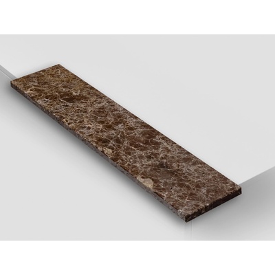 TONE OF STONE Vnitřní parapet z přírodního kamene - Mramor Emperador Brown lesk, 10x150x20 mm