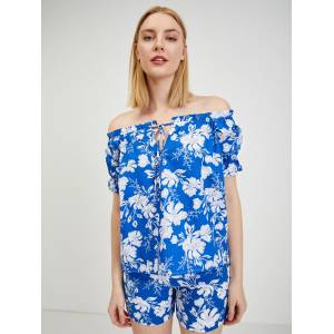 orsay Синя дамска блуза на цветя ORSAY Orsay | Sin | ЖЕНИ | XS - zoot - 31,51 лв