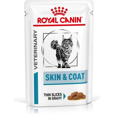 Royal Canin Veterinary Feline Skin & Coat v omáčke 24 x 85 g