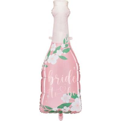 Party Deco Фолиев Балон Бутилка с Надпис "Bride to Be (FB137)