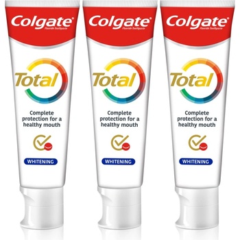 Image 1 of Colgate Total Active Prevention Whitening избелваща паста за зъби 3x75ml