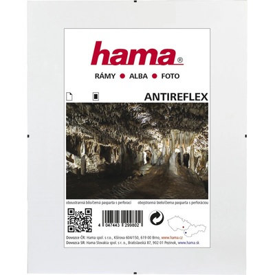 Hama Clip-Fix, antireflexné sklo, 21 x 29,7 cm (formát A4)