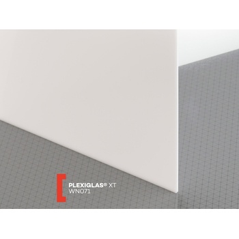 Röhm Plexisklo Plexiglas XT 5 mm WN071 1520 x 2050 mm opál biele 1 ks