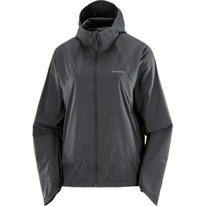 Salomon Дамско ветрозащитно яке Salomon Women's Outwind Full Zip Jacket Windproof jacket - Deep Black (118-0419-0114)