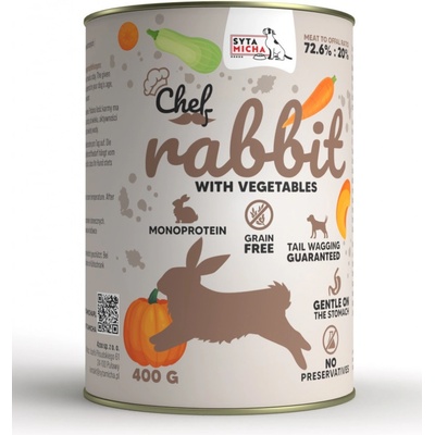 Syta Micha Chef Rabbit with vegetables 400 g