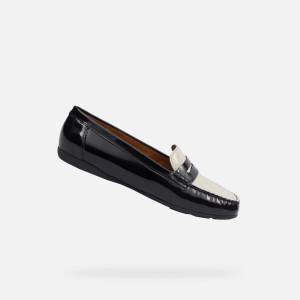 Geox Черни дамски мокасини Geox Annytah Moc Geox | Cheren | ЖЕНИ | 36