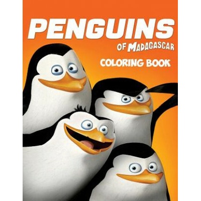 The Penguins of Madagascar Coloring Book: Coloring Book for Kids and Adults with Fun, Easy, and Relaxing Coloring Pages (Linda Johnson)()