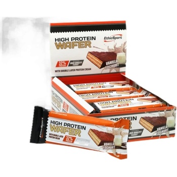 Image 1 of EthicSport HIGH PROTEIN Wafer [12 x 35 грама] Ванилия с йогурт