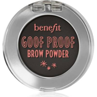 Benefit Goof Proof Brow Powder púder na obočie 6 Cool Soft Black 1,9 g