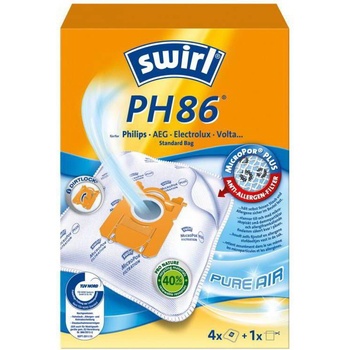 Swirl Комплект от 4 торби Swirl за прахосмукачки Philips - Electrolux, PH86/PH96 (179411) (179411)