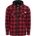 Lonsdale Яке Lonsdale Men's Hooded Long Sleeve Sherpa Jacket - Red
