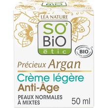 LÉA NATURE SO BiO étic Argan lehký denní krém proti stárnutí 50 ml