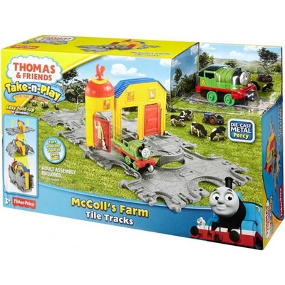 Mattel Fisher Price Tomášek a přátelé přenosná herní sada Percy na farmě DGJ74 – Zboží Dáma