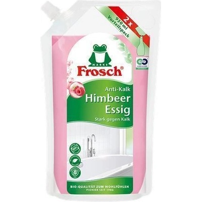 FROSCH Čisticí prostředek na vodní kámen, malina, náplň, 950 ml