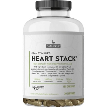 Image 1 of Supplement Needs Heart Stack | with Olive Leaf & Bergamot [180 капсули]