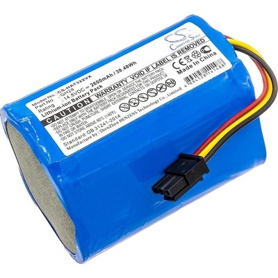 Cameron Sino Батерия за Fomt R620c, Haier T322/J300s, Liectroux Dh860, Tcl S15, Tomefon и други, 2600 mAh, Li-I (CS-HAT322VX)