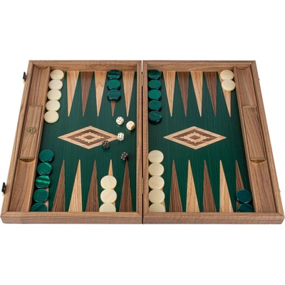 Manopoulos Табла за игра Manopoulos - Орех и зелен дъб, 48 х 30 cm (BKY1)