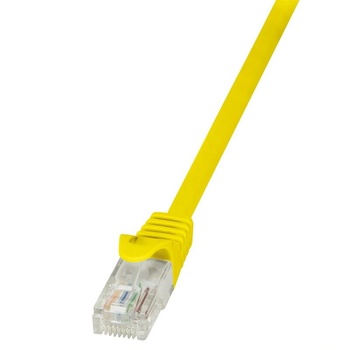 LogiLink Gembird patchcord кабел, logilink, CAT6 U/UTP EconLine 1, 50 м жълт (CP2047U) (CP2047U)
